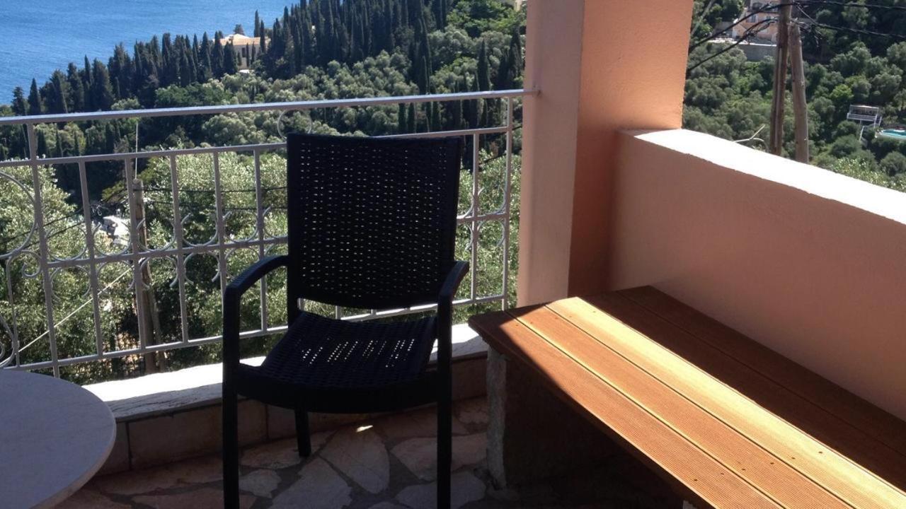 Maria Corfu Loustri Hotel Gimari ภายนอก รูปภาพ