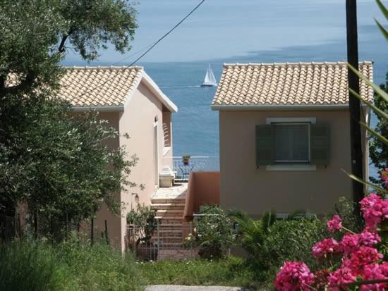 Maria Corfu Loustri Hotel Gimari ภายนอก รูปภาพ